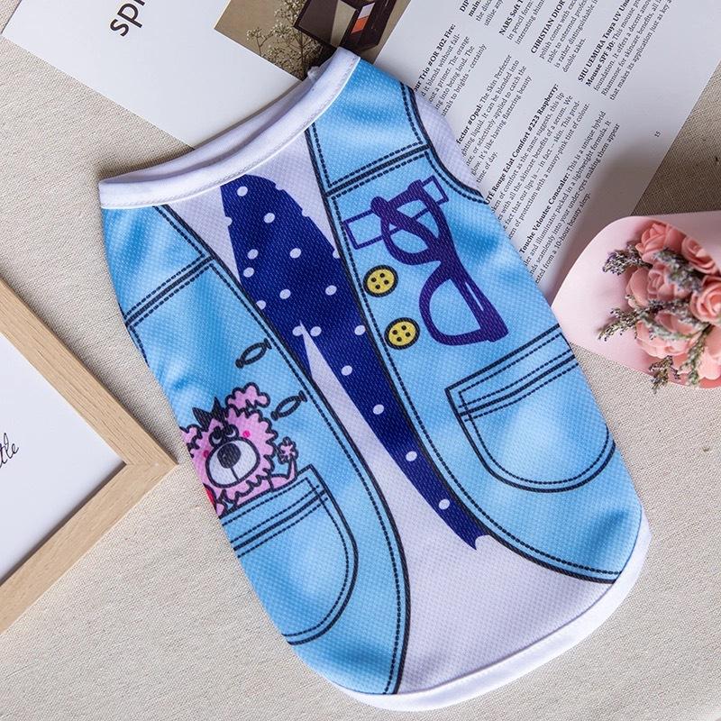 Cute Sphynx Cat Shirt Vest for Cats Gotas Summer Breathable Pet Clothes Clohting Katten Kedi mascotas Costume Dog Suit ropa para