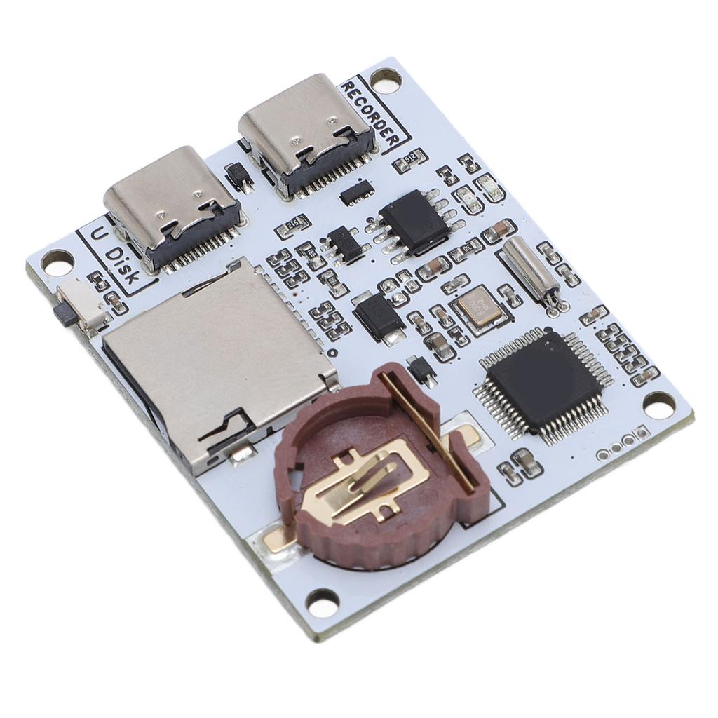 USB Serial Port Recorder Module, USB to Memory Card Timestamp TXT File Archive, Serial Data Logger Module with Dual LED Indicator