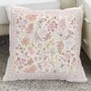 Light Luxury Pillow Retro Square Flower Decoration Sofa Ornaments Pillowcase New Chinese Style Removable and Washable Pillow Cushion
