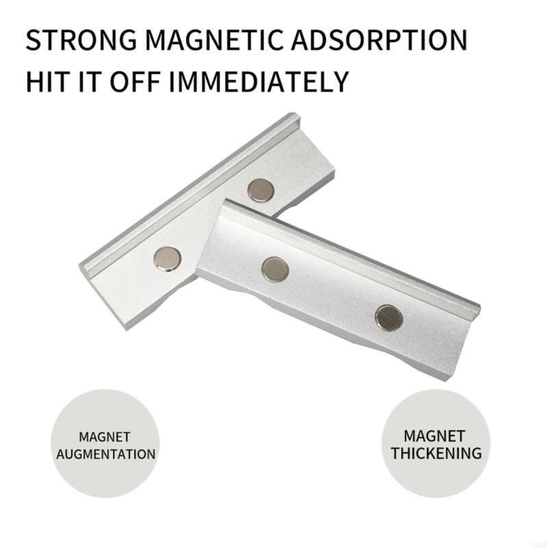 2Pcs Vise Jaw Pad Protectors for Metal Benches Vise with Soft Vise Jaw