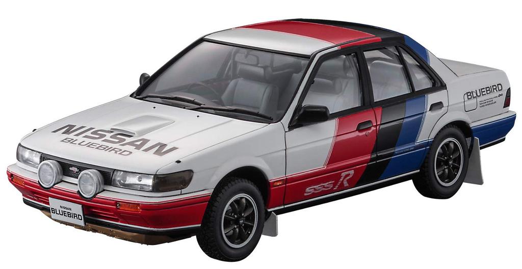 Hasegawa Historic Car Series Nissan Bluebird Sedan Early Plastic Model HC35 1/24 4-Door SSS-R (U12 Type)