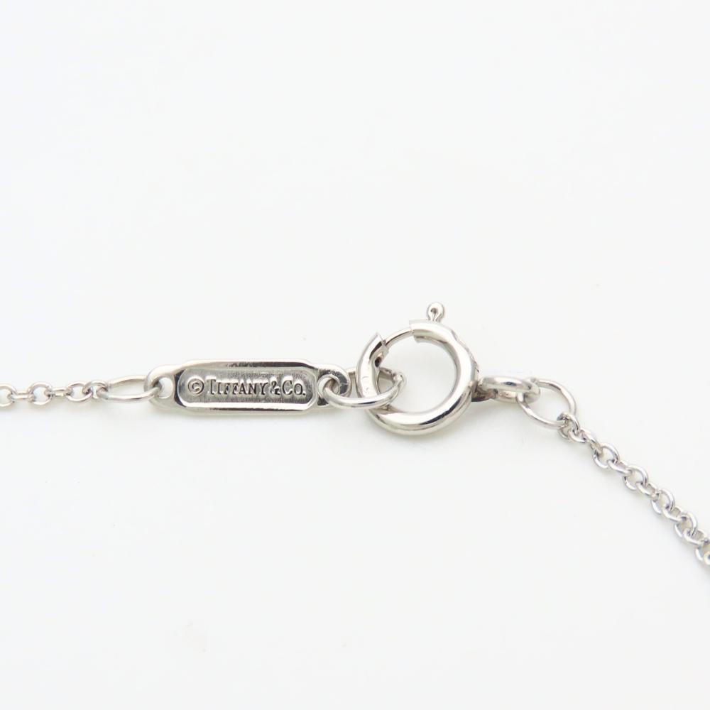 Used TIFFANY&Co. Necklace Solitaire Pt950Platinum/diamond 2.4g Platinum 1PD