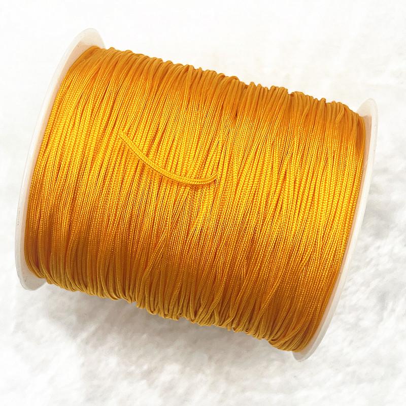 10Meters/lot 1.0mm Nylon Cord Thread Chinese Knot Macrame Cord Bracelet Braided String DIY Tassels Beading String Thread