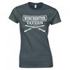 Inspired By Shaun Of The Dead Winchester Tavern Ladies Skinny Fit TShirt