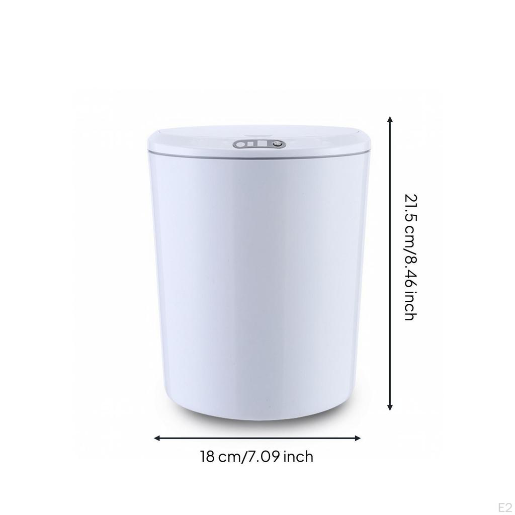 Smart Trash Bin Touchless Electric Desktop Wastebasket for Office Workers, Students, Desk,