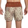 Nike Pantalones Cortos Deportivos Dri Fit para Hombre Caqui Desierto/Marrón Amarillo Claro/Negro HJ4175-253