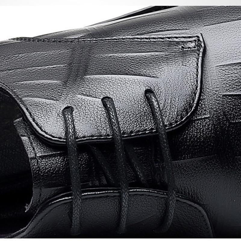 Leather Men Formal Shoes Luxury Brand 2024 Men's Loafers Dress Moccasins Breathable Slip On Black Driving Shoes Plus Size 38-44