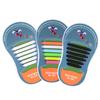 Silikonové tkaničky Lazy Elastické Silikonové tkaničky Unisex Elastické tkaničky T-kravata Creative No Tie Guma