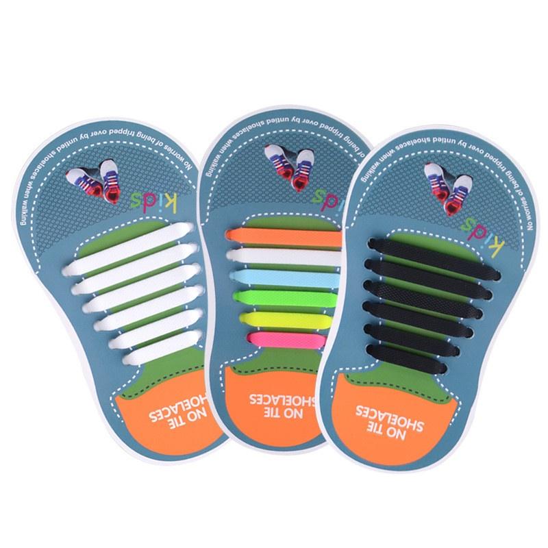 Silikonové tkaničky Lazy Elastické Silikonové tkaničky Unisex Elastické tkaničky T-kravata Creative No Tie Guma