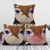 Childe Genshin Impact Meme Cushion Cover Pillow Case Plush Fabric Soft Double Sided Print Sofa Cushion Cover Throw Pillow Covers