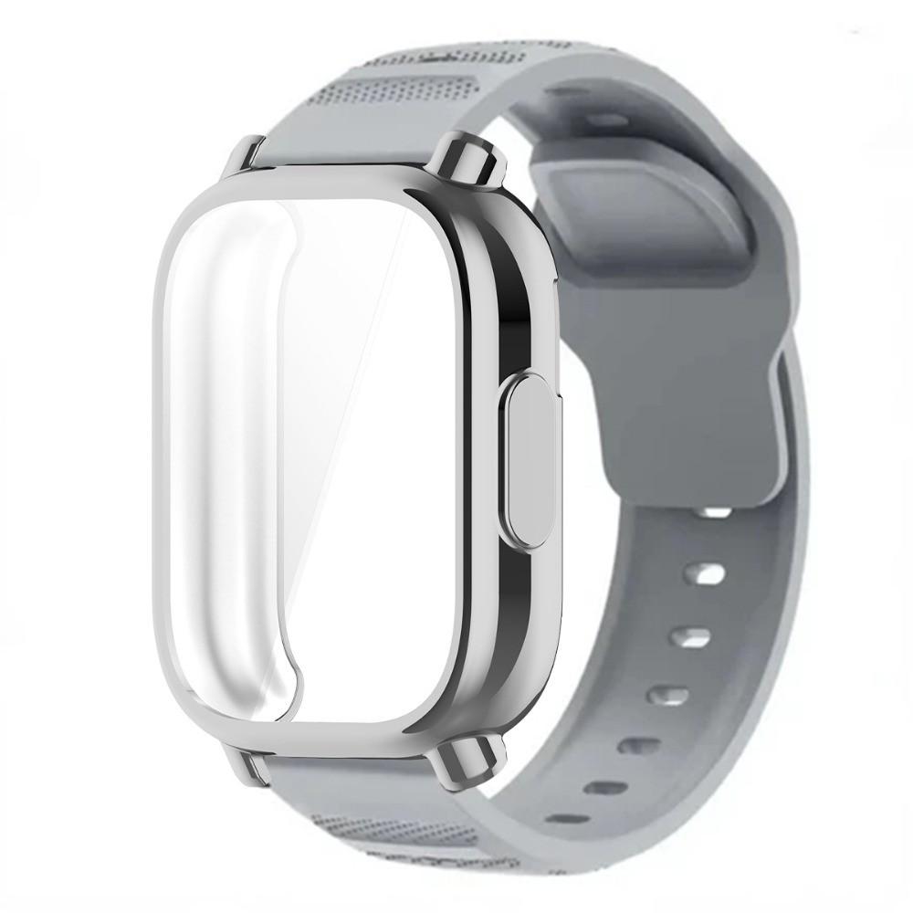 Breathable Silicone Strap+TPU Screen Protector For Redmi Watch 5 Active Band Soft Case For Redmi Watch 5 Lite Sports Band Correa