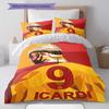Galatasaray Blood Bedding Quilt Set Quilt Cover Pillowcase Home Decoration Birthday Gift (1 * duvet cover + 2 * pillowcase, without core)