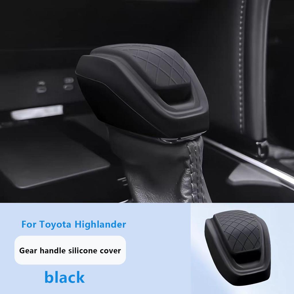 For Toyota Highlander Car Interior Accessories Decoration Center Console Silicone Mat Door Armrest Pad  Interior Upgrade
