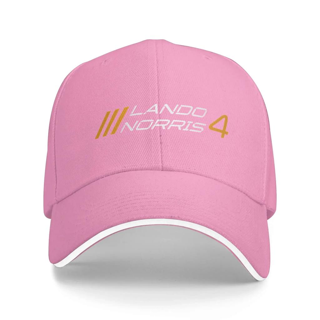 Landoing Norris Baseball Cap 4 Tennis Skate Adjustable Hip Hop Hats Men Women Trendy Custom DIY Baseball Caps