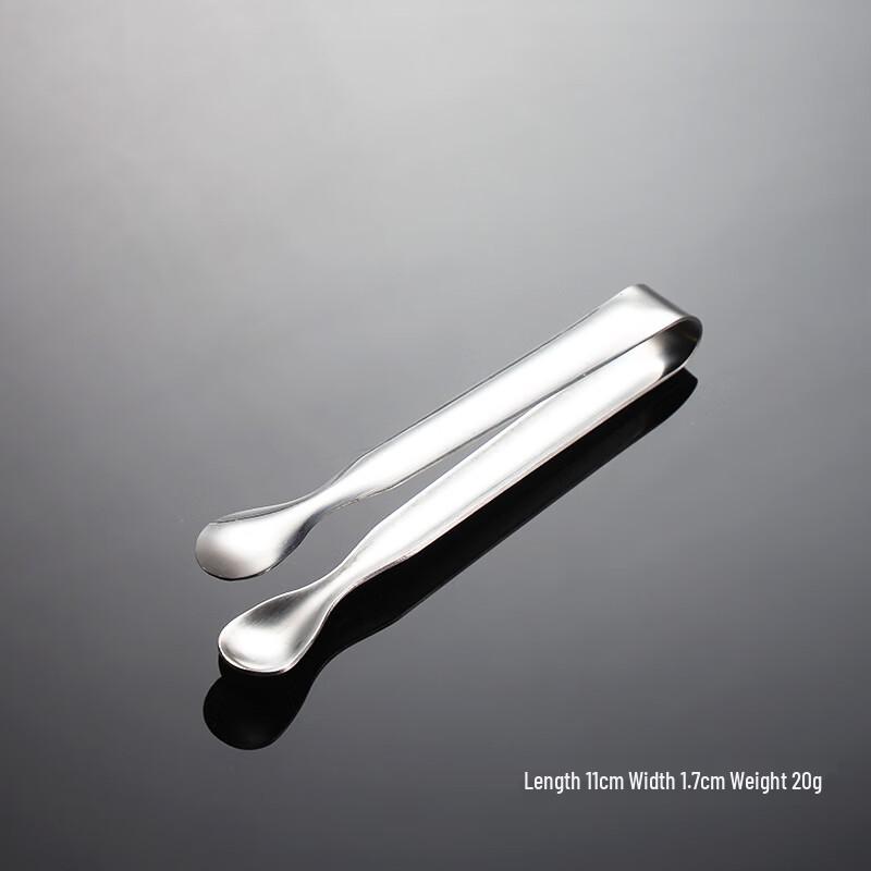 

Qianxing Stainless Steel 11cm Sugar Tongs (Pack of 20)