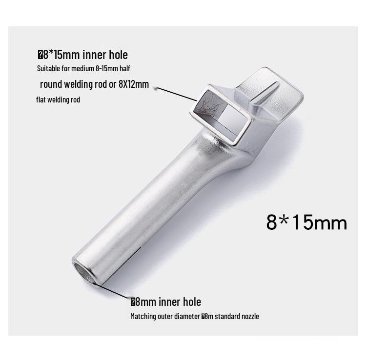 1600W Plastic Welding Hot Air Gun with Triangle Nozzle, Y Nozzle, Round Nozzle, 40mm Flat Nozzle