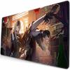 Gamer Large Mouse Pad Kawii Virtual Idol Rubber Mouse Mat Anime Girls J_Juufuutei R_Raden HD Mousepad Non-Slip Keyboard Pad