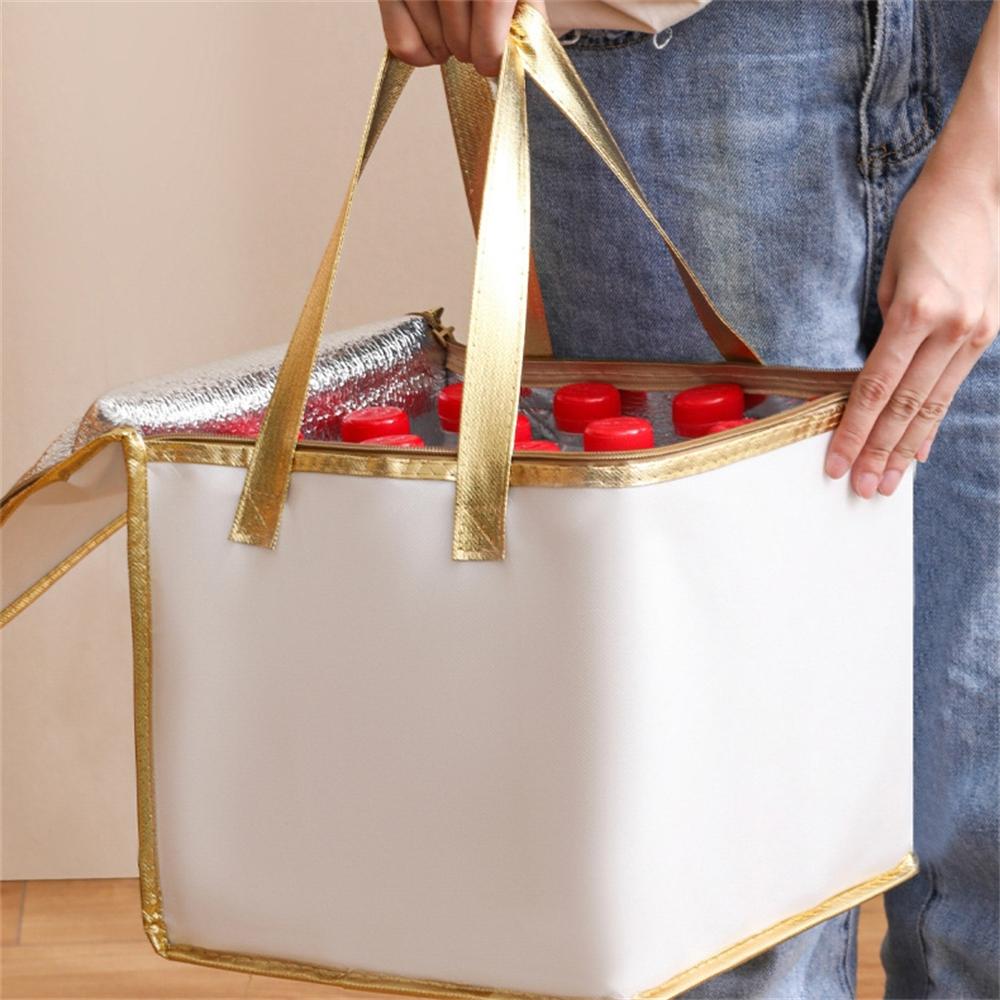 Lunch Bag Thermal Storage Box Cooler Bag Insulated Cake Bag For Meal Prep Picnic Outdoor Activities