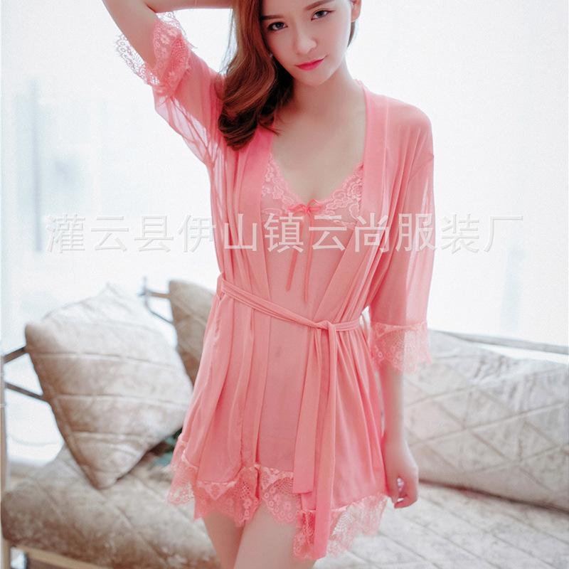 Sex underwear sexy royal sister pure desire nightgown set perspective lace sex underwear temptation set