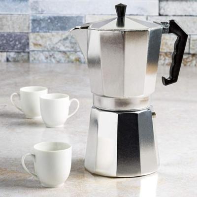 Con Filtro de Acero Inoxidable Hervidor de Espresso Cafetera de Espresso Octogonal para el Hogar
