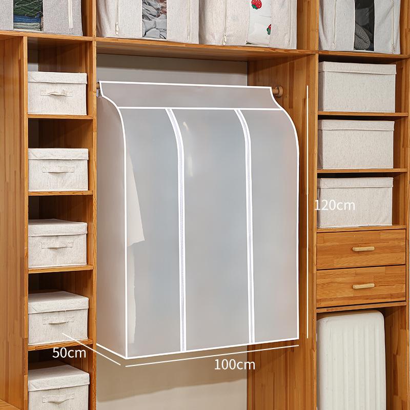 Fully Enclosed Dustproof Hanging Garment Bag for Clothes and Suits