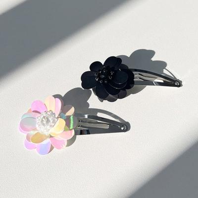 FANTASTIC PLANET Spangle Flower Hair Pin (2colors)