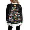 Women's Casual Lace Print Crewneck Sweatshirt Long Sleeve Pullover Top for Everyday Wear