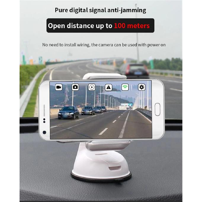 Car Rear View Camera Wifi HD 170 Degree Rear View Camera Wireless Waterproof Wifi Backup Camera 12V 24V for Android Ios