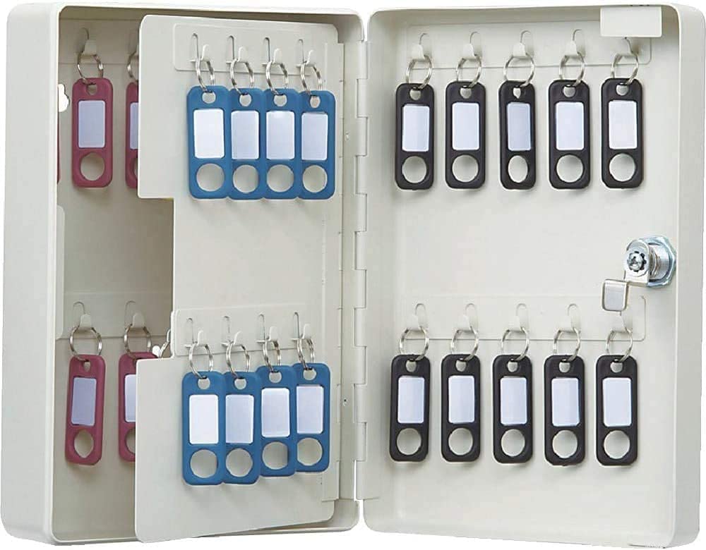 

Carl Office Key Storage Box, Compact, Holds 38 Keys, CKB-C38-I