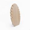 Necklace Display Stand Flame Shape Jewelry Rack Wooden Wood Holder for Store, Shop
