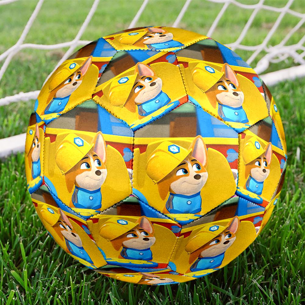 Pupstruction Theme Size 5 Soccer Ball, Suitable for Both Indoor and Outdoor Matches, a Gift Suitable for Everyone.