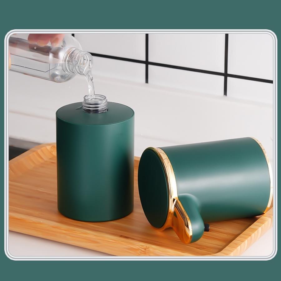 Automatic soap dispenser, non-contact liquid soap dispenser, non-contact hand wash shampoo/shower gel dispenser, quick foaming,