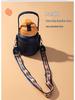 Large Capacity Insulated Crossbody Water Bottle for Girls - Portable, Handheld, with Straw
