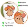 Cute Cartoon Guinea Pig Toilet Sticker Self-Adhesive Removable for Bathroom Home Decor