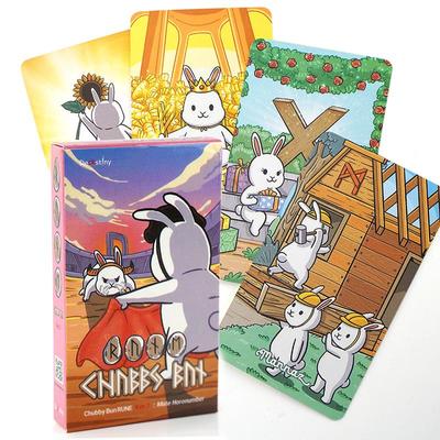 Runa Chubby Bun (Starszy Futhark) Teddy Tarot Chubby Bun Tarot Version V2 Deckstiny TAROT Sakura Spring 78 Tarot Tarot