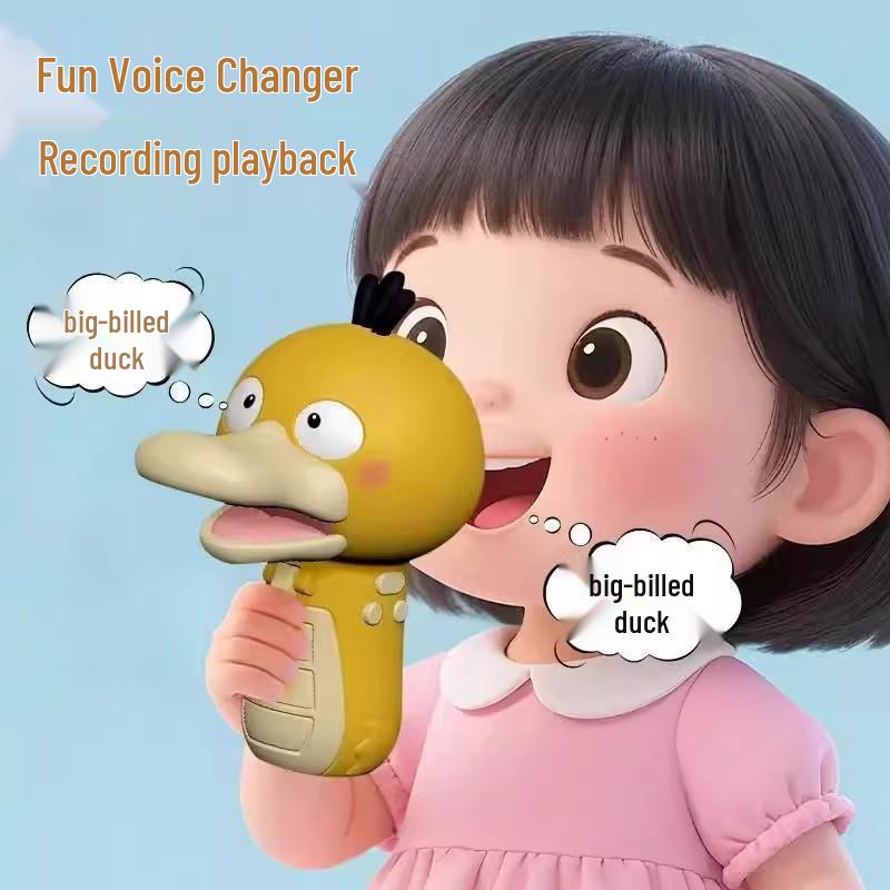 Big Mouth Bird Voice Changer: Small Speaker & Prank Microphone Toy for Kids