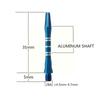 3 Pcs Aluminum Alloy Darts Rod 40mm Thread Short Rod Accessories Darts R3D2