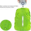 Rain Cover for Backpacks and School Bags (25-70L), Waterproof Backpack Rain Cover, Rain Cape with Reflectors for Hiking, Camping, Cycling (fluorescent