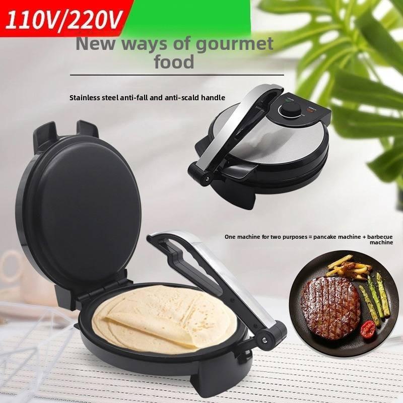 Egg Waffle Maker With Nonstick Surface For Home Breakfast Cooking
