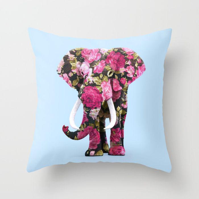 Pillow Print Cartoon Flamingo Grass Mud Horse Cushion Peach Leather Velvet Polyester Pillow Cover