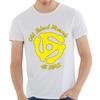 Men Cotton Tshirt Big Size Summer For Man Tshirt Old School Records 45 Rpm Logo Short Sleeve Workout Round Neck Top Tees