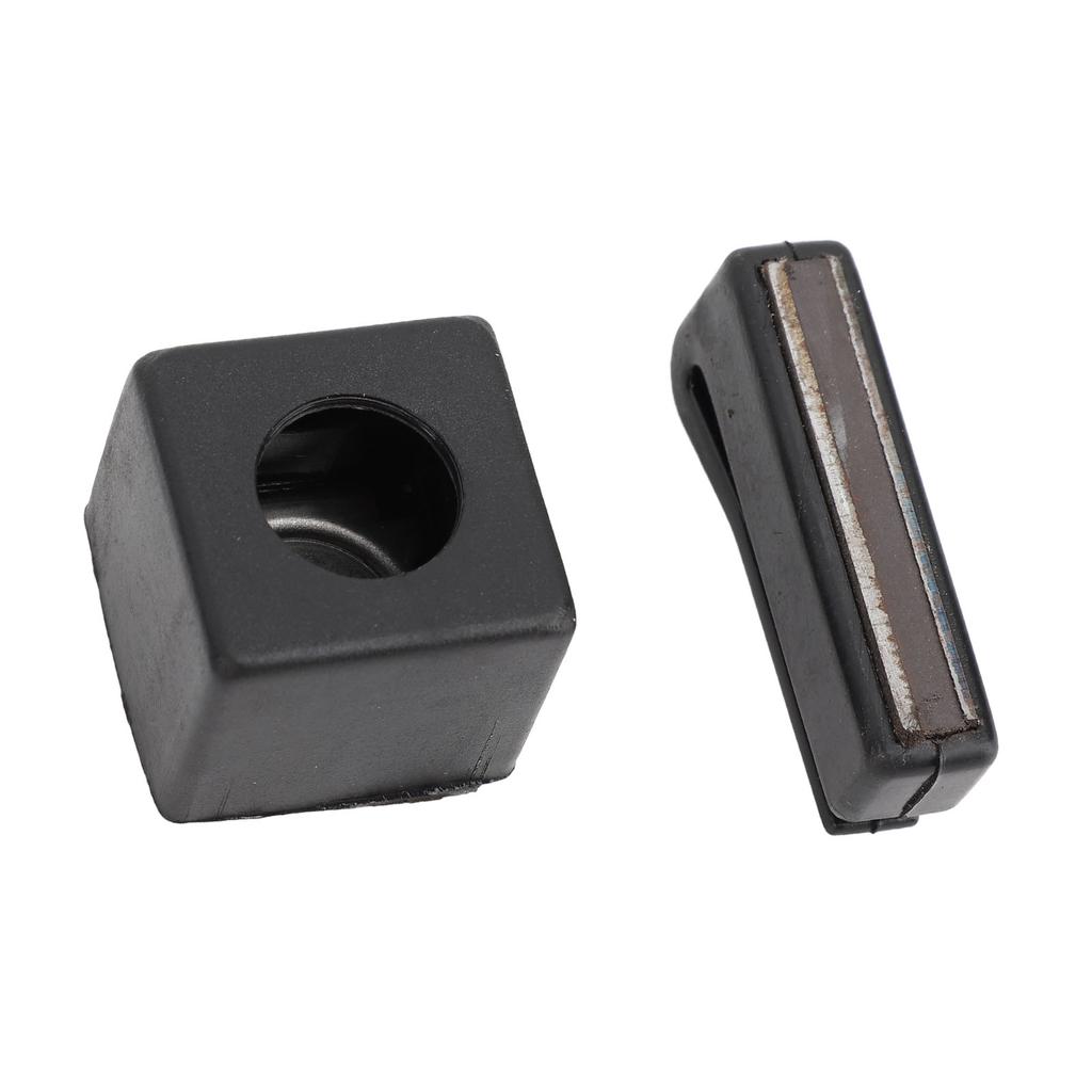 Billiard Chalk Holder Portable Plastic Magnetic with Clip Pool Cue Chalk Box for Accessory