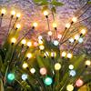 6/8/10 LED-Solarleuchten, Gartendekoration im Freien, Landschaftslichter, Feuerwerk, Glühwürmchen, Rasenlichter, Landvillen, Weihnachtsdekorationslichter
