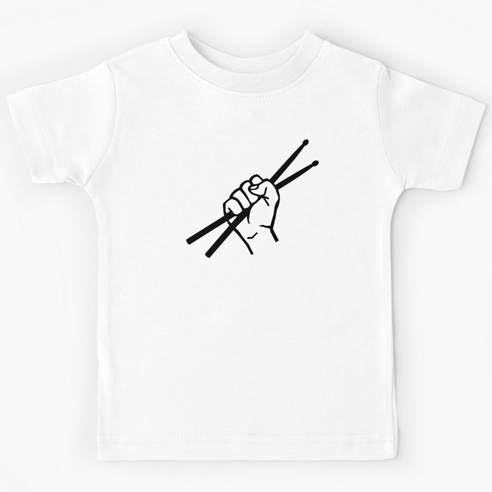 Drummer drumsticks Kids T-Shirt 160