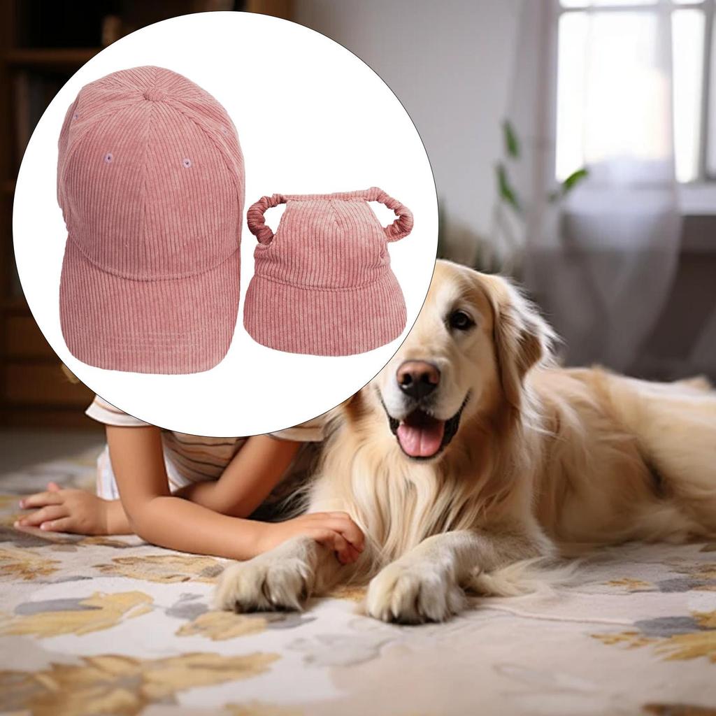 Owner and Dog Hats Pet Supplies Sunbonnet Headdress for Summer Beach Sports