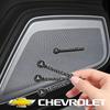 UKY5 4/10pcs Car Styling 3D Aluminum Speaker Audio Stickers Badge Emblem Decal For Mercedes Benz AMG W124 W202 W203 W204 W210 W211