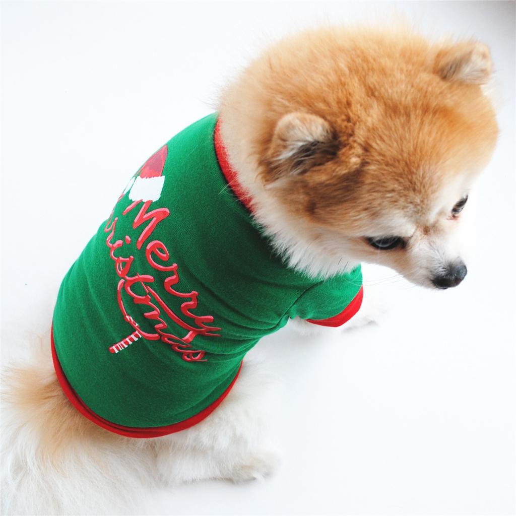 Dog Christmas T-shirt Christmas Gift Christmas Outfit