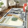 1Pc Currency Evolution Rug, Office Carpet Indoor Outdoor Doormat, Non-Slip Soft, Living Room, Christmas Halloween Gift. M928252