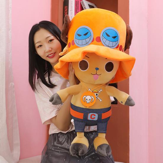 Anime Cartoon Figure One Piece Chopper Plush Doll Cute Toy Ornament Kids Gift