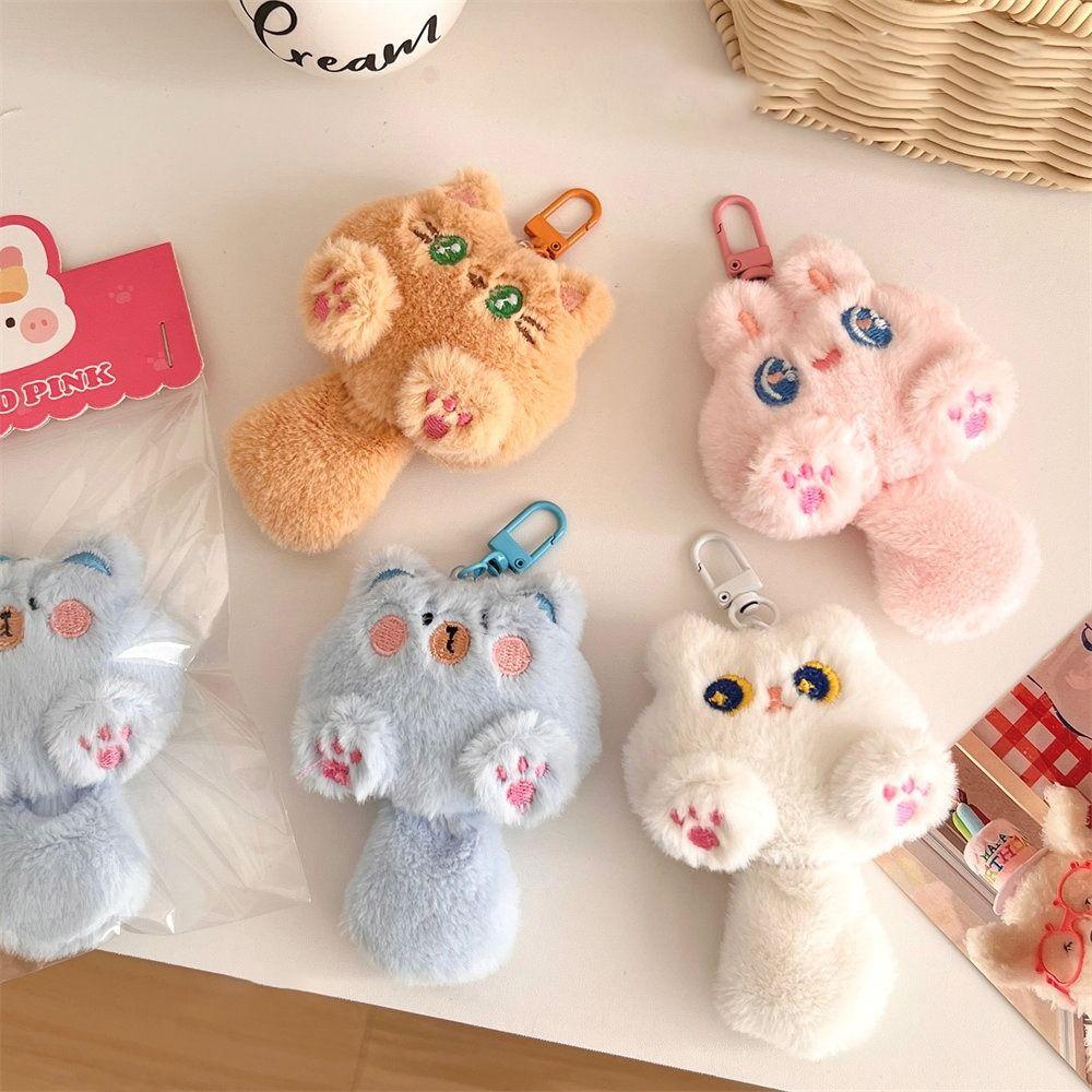 Gift Cartoon Cat Doll Plush Pendant Bag Accessories Hangings Ornament Plush Hangings Cute Key Pendant Car Keys Accessories
